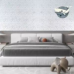 [하프클럽/알티피아]실크 패턴 시트지 소프트한 작은꽃 셀프도배