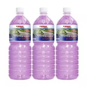 소낙스 익스트림 데일리뷰 워셔액 1.8L 3개 글리세린 사계절용 세정력