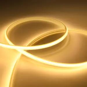 아트조이 붙이는 LED 라인조명 (3M) (웜색) 리모델링 TV 옷장