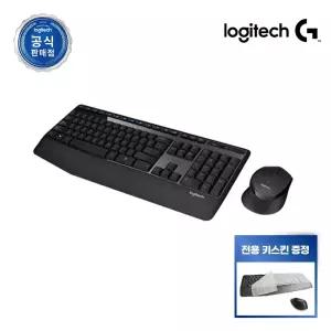 [공식판매점] 로지텍코리아 MK345 무선 마우스 키보드 세트 블랙 + 전용 키스킨 