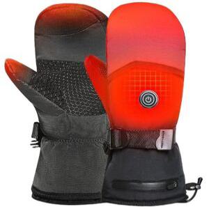 발열장갑 겨울 아웃도어용 자전거 온열 라이딩 등산 벙어리 방한 오토바이 열선