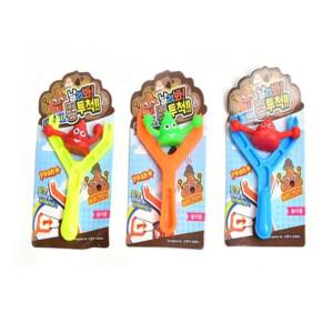 똥 슈팅플라이 6개-1세트 똥새총 고무줄새총 똥투척총