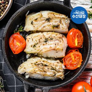 순살대구 무염 400gX2팩 소포장 흰살생선 이유식 냉동 대구살