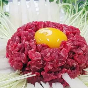 마장동 한우 1+ 뭉티기 소고기 육회 육사시미 생고기 200g