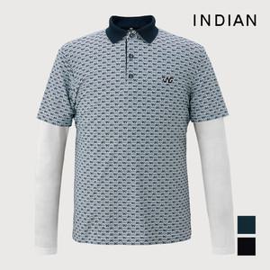 [INDIAN] 반팔베이스 레이어드 티셔츠_MIGALYS1411