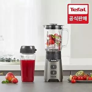 [테팔][테팔] 미니블렌더 미니믹스 글라스 및 텀블러 그레이블랙 BL16GEKR