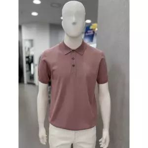 [트루젠]남자 여름 인견 나일론 혼방 반팔 폴로 카라넥 니트 스웨터 티셔츠 5컬러_JK