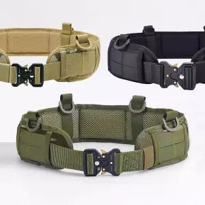원터치 전술벨트 코브라 택티컬 탄띠 낚시 등산 허리띠 군용 군인