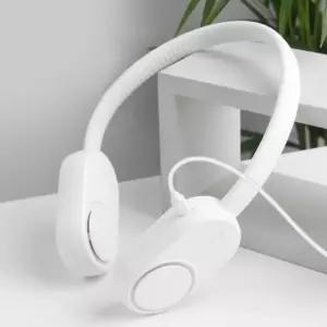 선풍기 넥 밴드 휴대용 각도조절 저소음 화이트 (WFHOHWG)