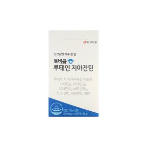 안국약품 토비콤 루테인 지아잔틴 500mg x 30캡슐 /An