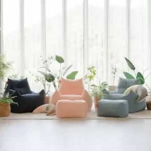 보니타빈백 [빈백+풋스툴세트]초대형 페르시안 SR803 빈백소파