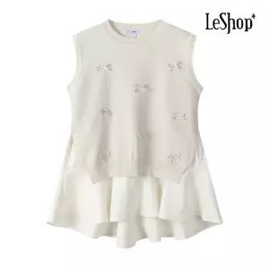 [롯데백화점]르샵 블라우스 세트 니트 베스트 (BP4VT004A)