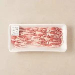 국내산 삼겹살 구이용 (100g) (팩)