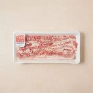 국내산 두툼 칼집 삼겹살 (600g)