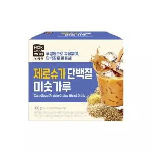 [녹차원] 제로슈가 단백질 미숫가루 20입