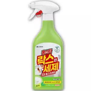 홈스타 락스와세제 3X 폼 스프레이 후레쉬 500ML (온)
