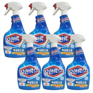 유한양행 유한락스 욕실청소용 715ml 6개