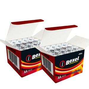 [공식판매처]벡셀 고성능 플래티넘 알카라인 건전지 AA 40알-최신제조/정품