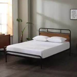 [지누스]산타페 하이브리드 침대 프레임 (퀸)