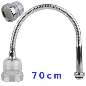 주방 수압상승 필터 교체용 롱 코브라 70cm 씽크대 자바라 싱크대 수전 수도꼭지 연결