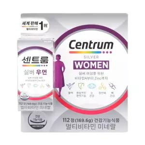 센트룸 실버 우먼 멀티비타민 미네랄 1514mg 112정 1개 (112정)