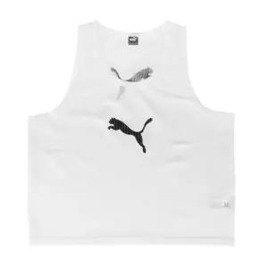 푸마 BIB 팀조끼 축구 단체 체육대회 행사 망사조끼 유니폼 백색 65725104