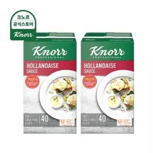 크노르 홀랜다이즈 소스 1L 2개