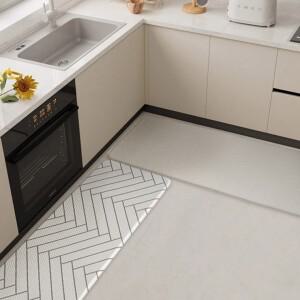 국산 피로방지 푹신한 주방매트 양면 PVC 발매트 14T 18T