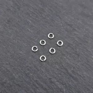 비즈톡 [SVT-1-12]순은부자재 실버925 실버O링 0.6x3mm(외경) 순은오링