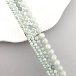 비즈톡 [J2-109-03]원석라운드 3mm 천연옥 버마비취옥