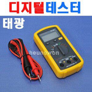 태광 디지털테스터 소형 TK-202 4150215 테스터기 멀티테스터기 테스터 저항측정 전압전류 소형