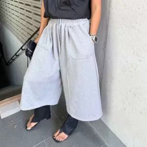 여성 리벳 디자인 7부 버뮤다 여름 바지 남성 면 반바지