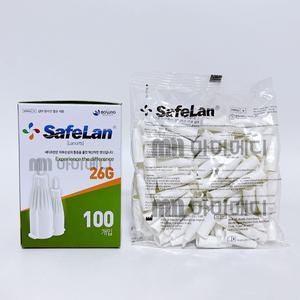 세이프란 란셋 니들 26G 10통 사혈침 채혈침