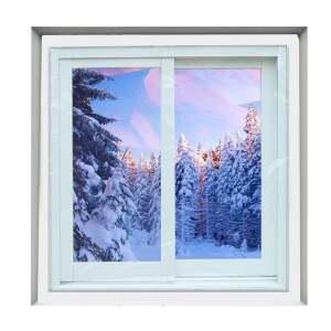 찍찍이 창문 바람막이 방풍 비닐 130x156 DD-11470