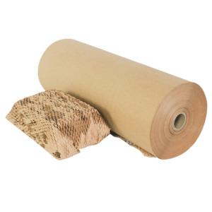 크래프트지 종이 뽁뽁이 50CMX30M 에어캡 벌집모양 완충제 포장지 버블페이퍼