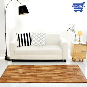 냉기 차단 매트 대형 거실 카페트 겨울 방한 나무무늬 푹신한