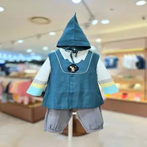 [아가방갤러리] 남아한복3세트(모자) 01S023002