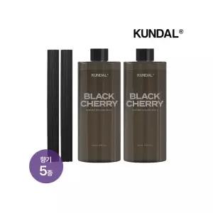 [쿤달]퍼퓸 실내용 방향제 디퓨저 리필 500ml x2개(향 5종 택 1)
