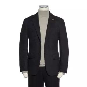 [롯데백화점]레노마 F/W (한정수량) 블랙 울혼방 고퀄리티 캐주얼 콤비자켓 RQLMBJ59ANW