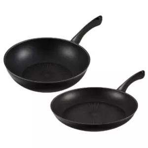 해피콜 모던 티타늄 IH 프라이팬 2종세트 팬28 궁중28 인덕션 프라이팬 코팅 후라이펜