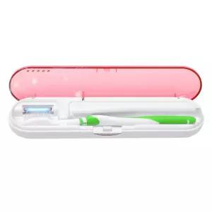 (핑크) 휴대용 UV 칫솔 살균기 (핑크)/칫솔소독기/개인용칫솔/1인용/UV/여행용/휴대용/기숙사/사무실