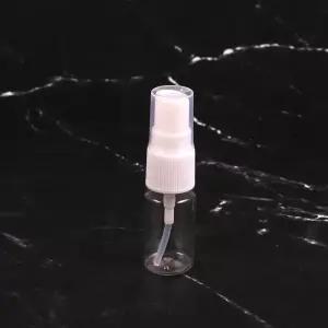 스프레이 공병 10ml 투명 플라스틱 캡 미니 분무 휴대용 화장품 향수 미스트 용기
