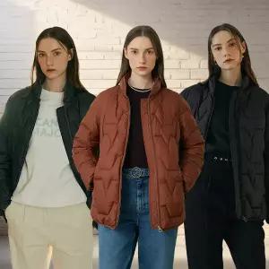 [오아로][1종] 여성)오아로 패딩 점퍼QAWFU171