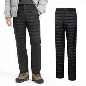 [아웃도어스/콜핑]콜핑 남성 겨울 덕다운 보온 밴딩 패딩 등산 바지 KSC954FP8M