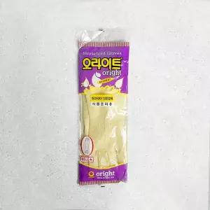 오라이트 고무장갑 미니(대)x10켤레/장갑/고무/손목/식품용/대형/청소용/요리용/질긴/손가락/조리용/주방용