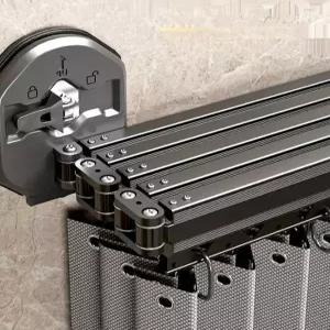 간이 샤워부스 설치형 화장실 파티션 욕실 폴딩커튼 방수