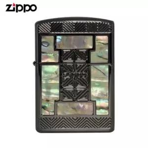 ZIPPO 라이터 아머 MOP NEO CLASSIC BK (ARMOR) 지포라이터 오일+심지+부싯돌 3종세트 포함