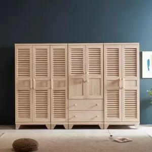 나무뜰 웰 편백나무 2800 원목 장롱 FMF164C (착불)