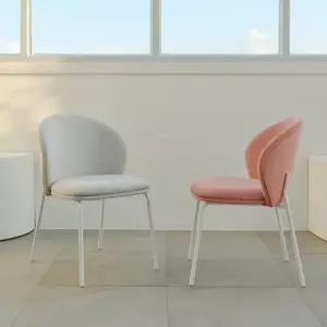 알레 패브릭 인테리어 카페 식탁의자 2개세트 CMN210C (착불)