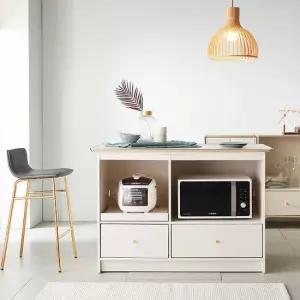 꼬망스 1200 광파 홈바 렌지대 아일랜드 식탁 MRF007C (착불)